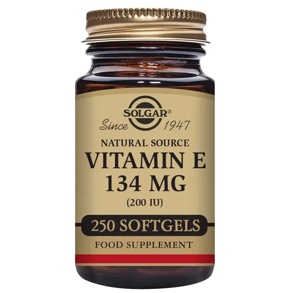Solgar Vitamin E 134mg 200 IU 250 Softgels