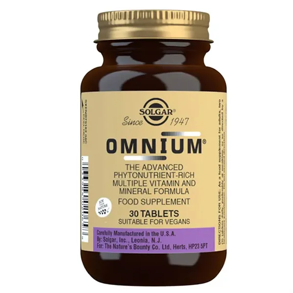 Solgar Omnium 30 Tablets