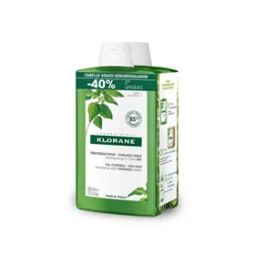 Klorane Duplo Nettle Shampoo 2x400ml
