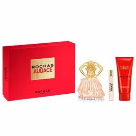 Rochas Audace Eau De Perfume Spray 90ml Set 3 Pieces