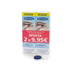 Salvelox Set Contact Lens Solution 2x360ml