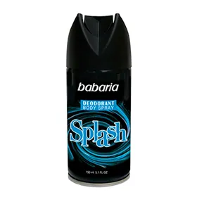 Babaria Splash Deodorant Spray 150ml+50ml Free