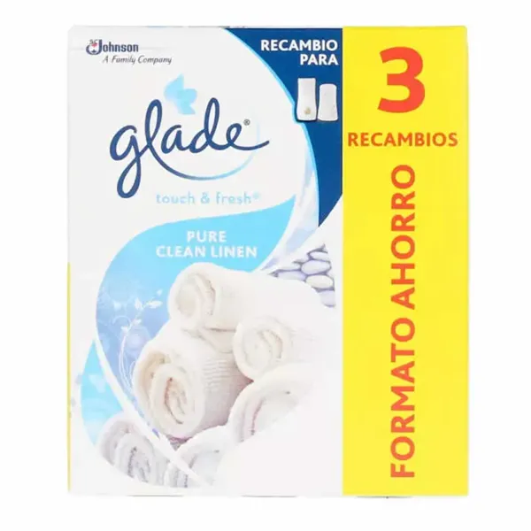 Glade Touch And Fresh Pure Clean Linen 3 Refill