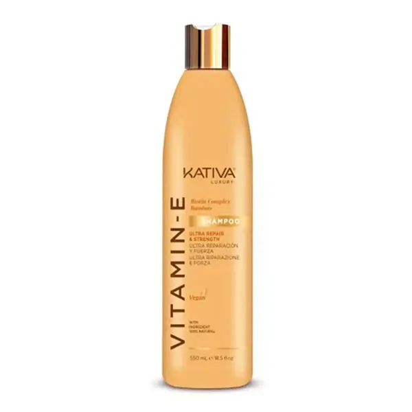 Kativa Vitamina e Biotina y Bamboo Shampoo 550ml