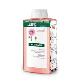 Klorane Duplo Peony Shampoo 2x400ml