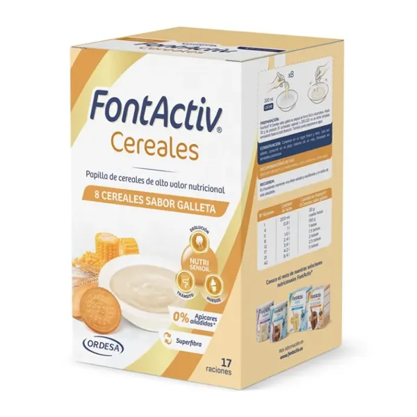 FontActiv 8 Cereals And Biscuit 500g