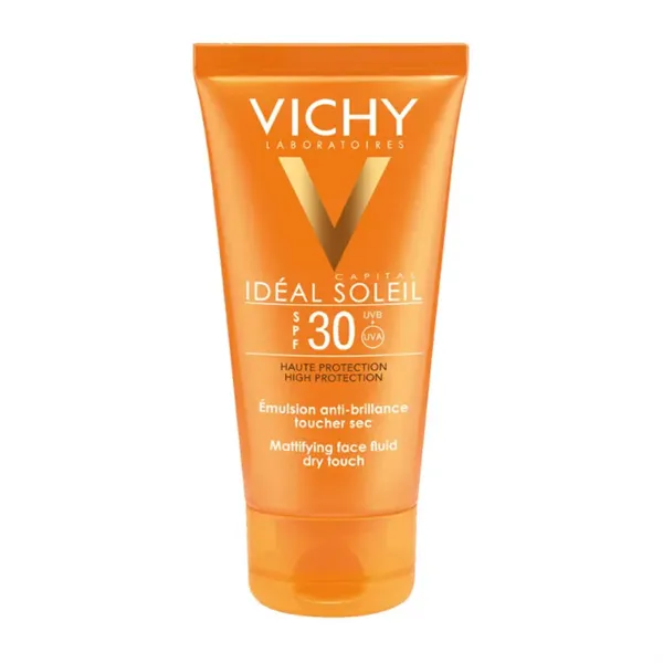 Vichy Ideal Soleil Mattifying Face Fluid Dry Touch Spf30 50ml