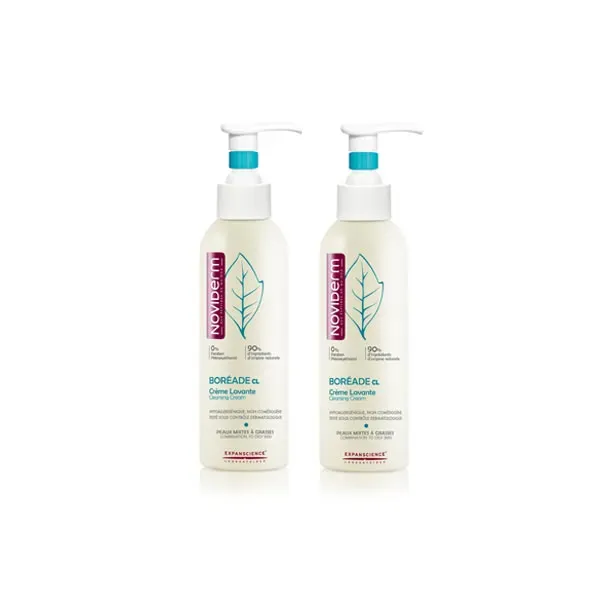 Noviderm Boréade CL Set Cleansing Cream 2x200ml