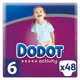 Dodot Protection Plus Activity T-6  48 Units 