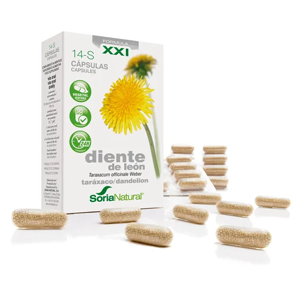 Soria 14-S Diente De Leon 400mg 30 Caps