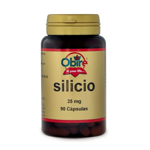 Obire Silicio 25 Mg 90 Caps