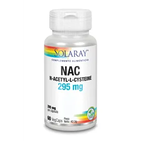 Solaray Nac 295 Mg 60 Vcaps