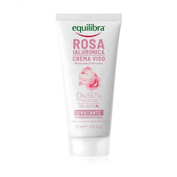 Equilibra Rose Ialuron Face Moi Cr 75