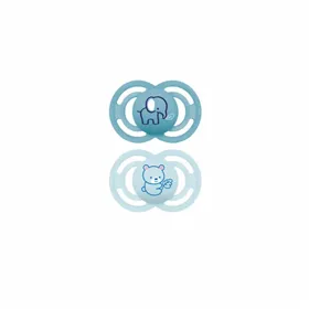 Mam Perfect +6M Silicone Pacifier Blue 2 Units