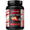 Nitro-Tech, Белый шоколад с малиновой рябью — 908 г