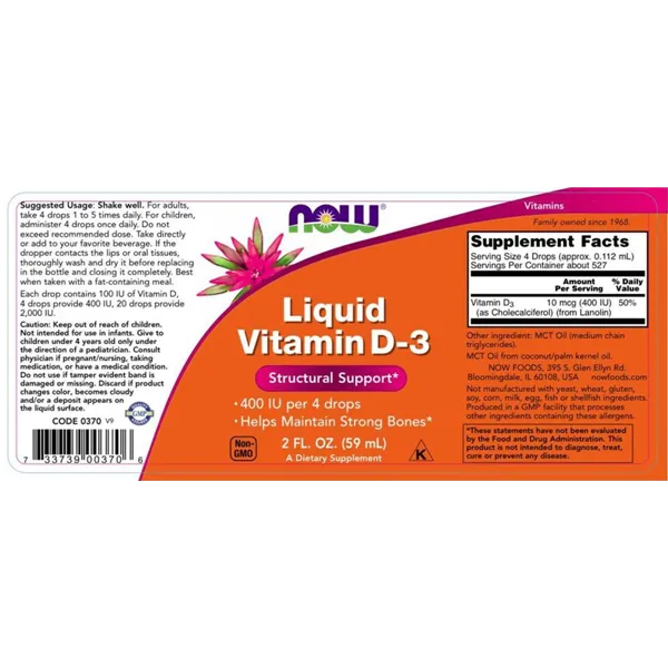 Vitamin D-3 Liquid