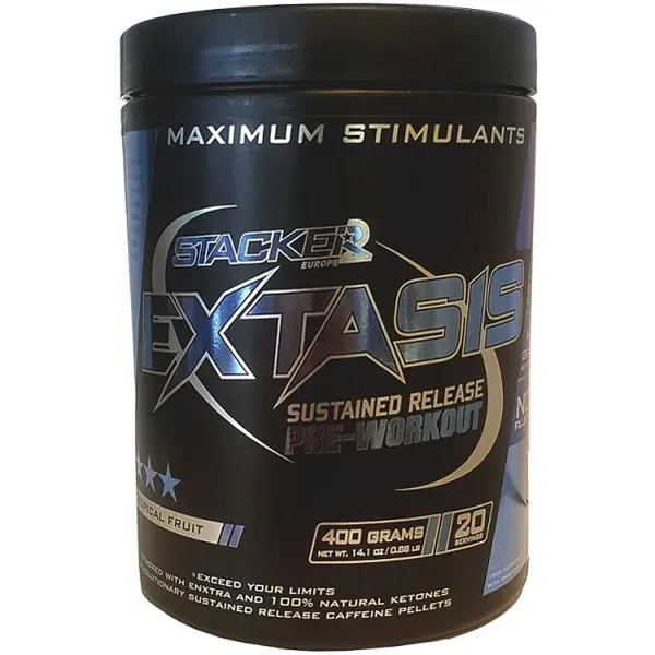 Extasis, trooppiset hedelmät - 400 g