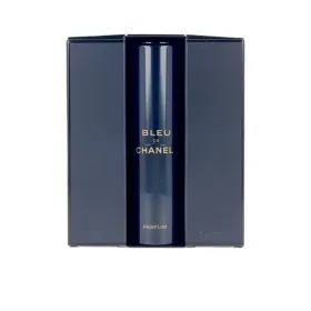 Chanel Bleu de Chanel Parfum vreckový sprej plniteľný 20 ml + Parfum náplň 2 x 20 ml (man)