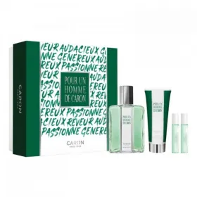 Caron Pour un Homme de Caron EDT 125 ml + SG 75 ml + EDT MINI Le Matin 5 ml + EDP MINI Le Soir 5 ml