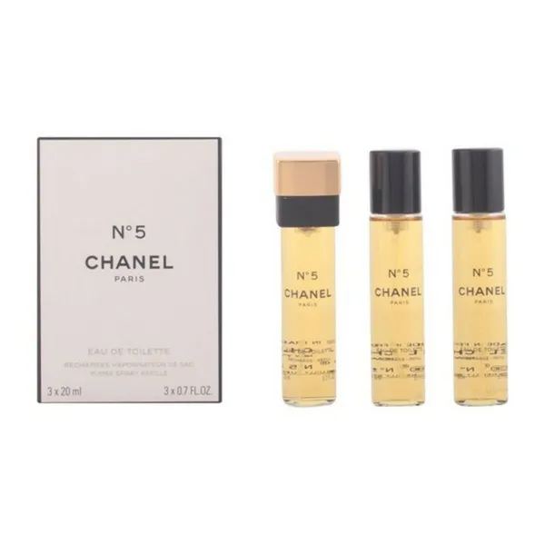 Chanel No 5 EDT 3 x 20 ml Refill pocket (mini) spray W