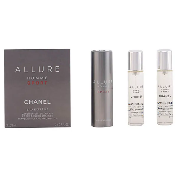 Chanel Allure Homme Sport Eau Extrême EDT Refillable 20 ml + EDT Refill 2 x 20 ml (man)