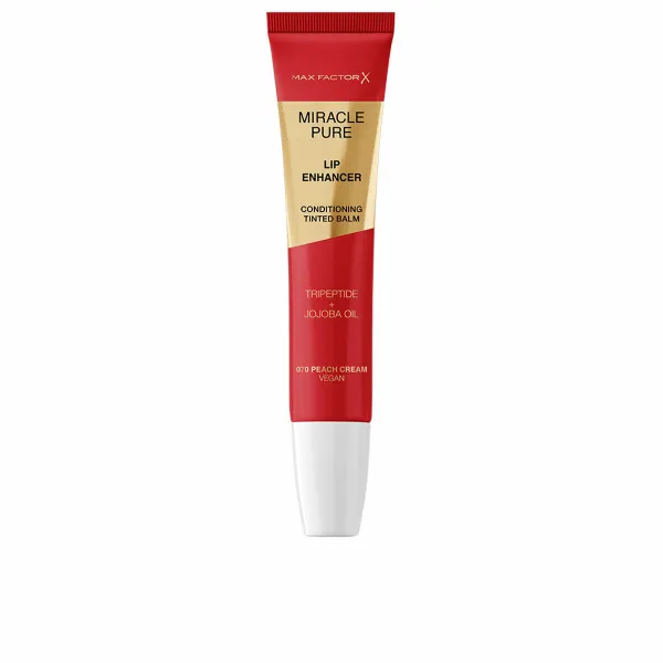 Max Factor Miracle Pure Lip Enhancer Conditioning Tinted Balm (070 Peach Cream) 12 ml