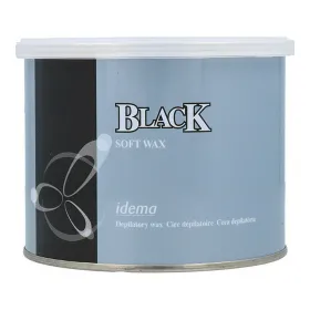 Vaškas kūno plaukų depiliacijai Idema Skardinė Juoda (400 ml)