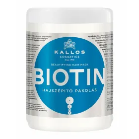 Восстанавливающая капиллярная маска Kallos Cosmetics Biotin 1 L