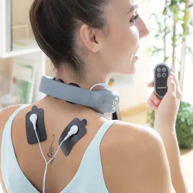 Lādējams Kakla Masāžas Rīks ar Tālvadības Pulti Nekival InnovaGoods