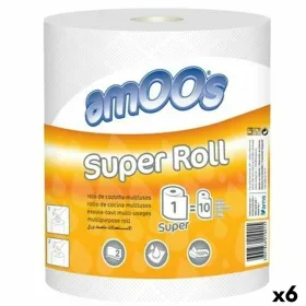 Kitchen Paper Amoos SUper Roll (6 Units)