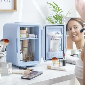Mini Kosmētikas Dzesētājs Frecos InnovaGoods Zils (Atjaunots C)