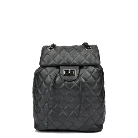 Laisvalaikio kuprinė Anna Luchini SS22-AL-2165-NERO Juoda 22 x 32 x 11 cm