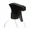 Atomiser Bottle Black Transparent Plastic 1 L (12 Units)