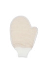 Bath Mitten Adjustable White Beige (24 Units)