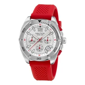 Мужские часы Nautica NAPTCF205 Серебристый (Ø 44 mm)