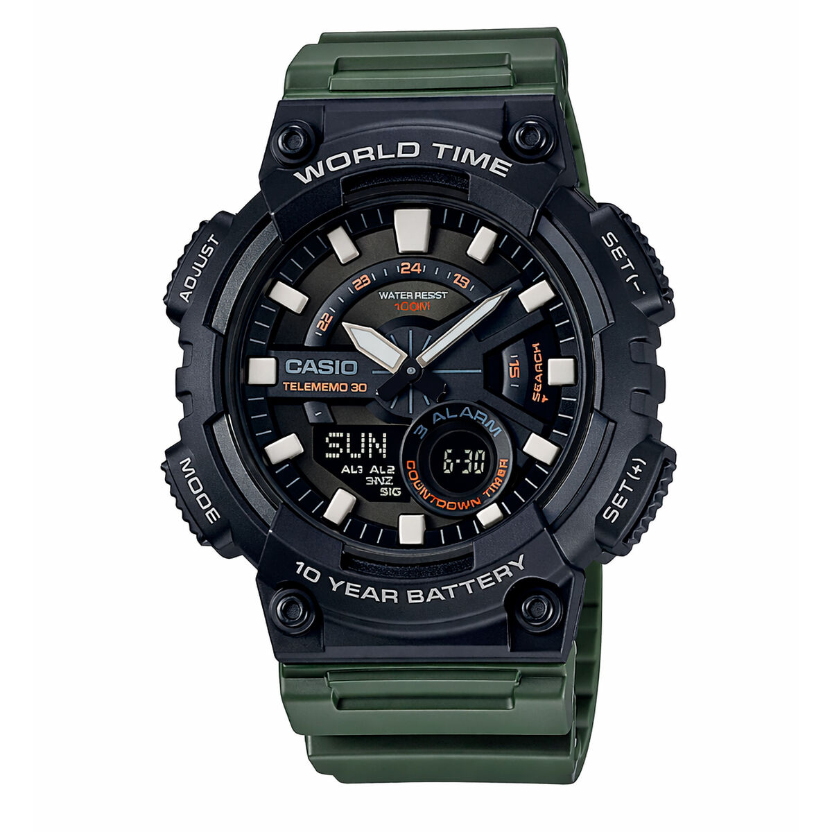 Laikrodis vyrams Casio AEQ-110W-3A