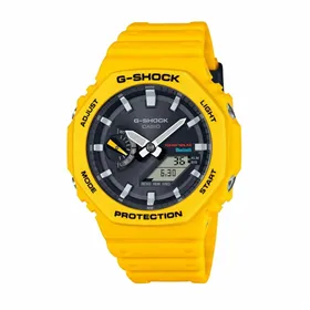 Men's Watch Casio GA-B2100C-9AER Yellow