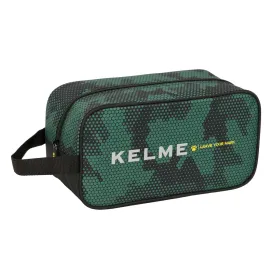 Kelioninis šlepečių laikiklis Kelme Camo Juoda Žalia 29 x 15 x 14 cm