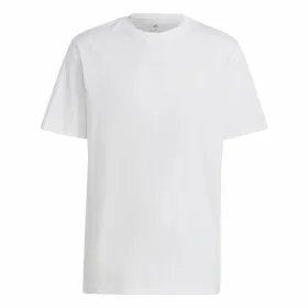 Men’s Short Sleeve T-Shirt Adidas M All Szn T White L