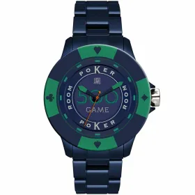 Abiejų lyčių laikrodis Light Time POKER (Ø 48 mm)