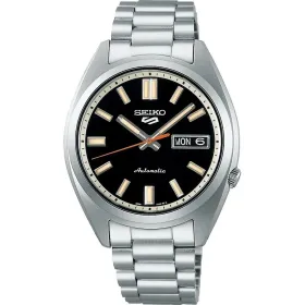 Miesten rannekellot Seiko SEIKO 5 MOD. SPORTS AUTOMATIC Hopeinen