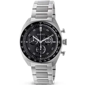 Vīriešu Pulkstenis Gucci YA142316 Sudrabains