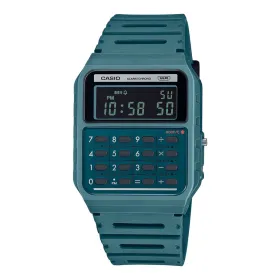 Miesten rannekellot Casio CALCULATOR EDGY COLLECTION - FOREST GREEN