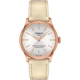 Женские часы Tissot CHEMIN DES TOURELLES POWERMATIC 80 Позолоченный (Ø 35 mm)