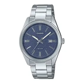 Men's Watch Casio DATE - BLUE, MATTE DIAL (Ø 38,5 mm)