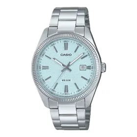 Men's Watch Casio DATE - LIGHT BLUE, MATTE DIAL (Ø 38,5 mm)