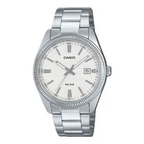 Meeste Kell Casio DATE - WHITE, MATTE DIAL (Ø 38,5 mm)