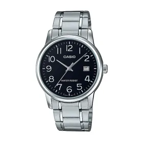 Miesten rannekellot Casio MTP-V002D-1BUDF Hopeinen (Ø 44 mm)