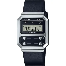 Часы унисекс Casio F100 TRIBUTE - STEEL / BLACK ***SPECIAL PRICE*** Чёрный (Ø 40 mm)