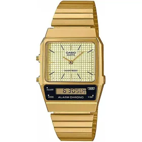Abiejų lyčių laikrodis Casio EDGY COLLECTION RETRO DIAL - GOLD (Ø 40 mm)